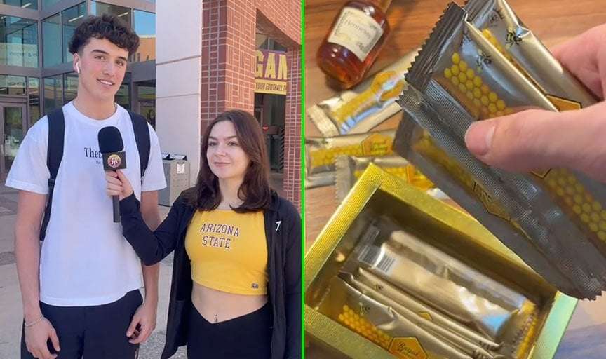 image for Health experts urge male college students to stay away from honey packets that enhance sexual performance