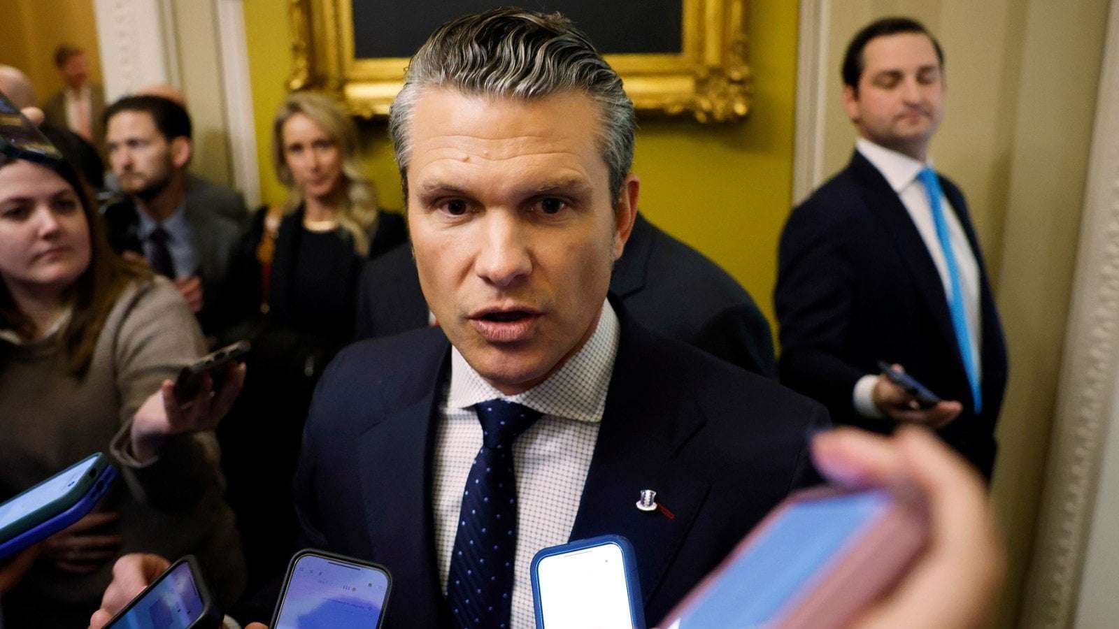image for Hegseth Is Reportedly Vowing to Stop Drinking, Having His Mom Call Senators