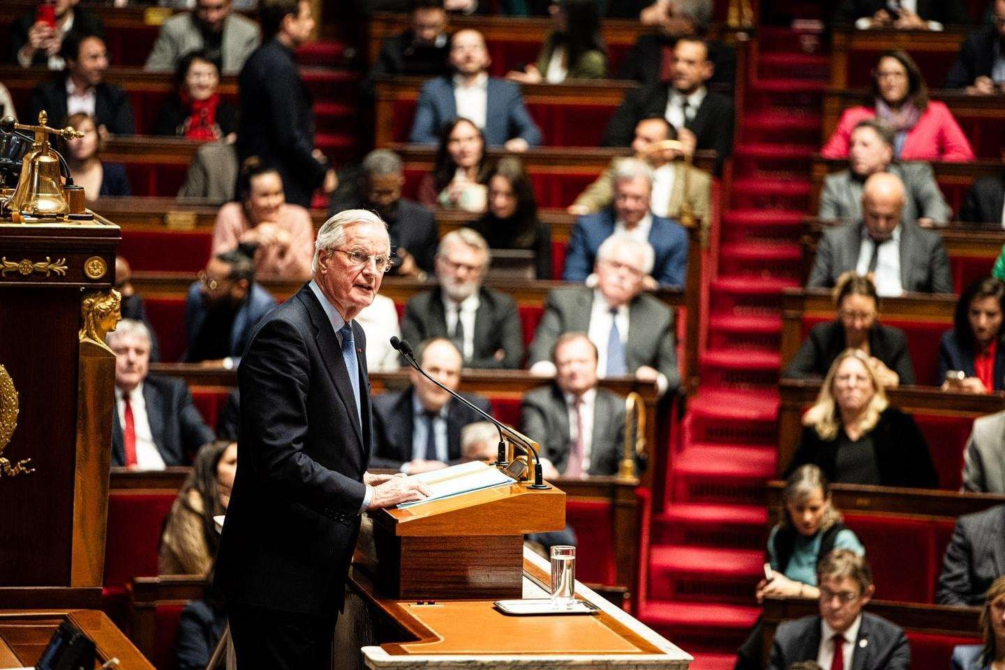 image for French government toppled in historic no-confidence vote