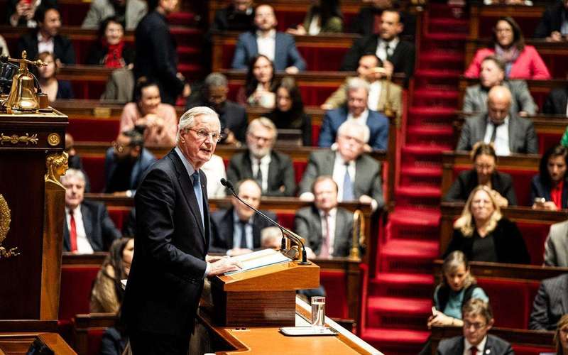 image for French government toppled in historic no-confidence vote