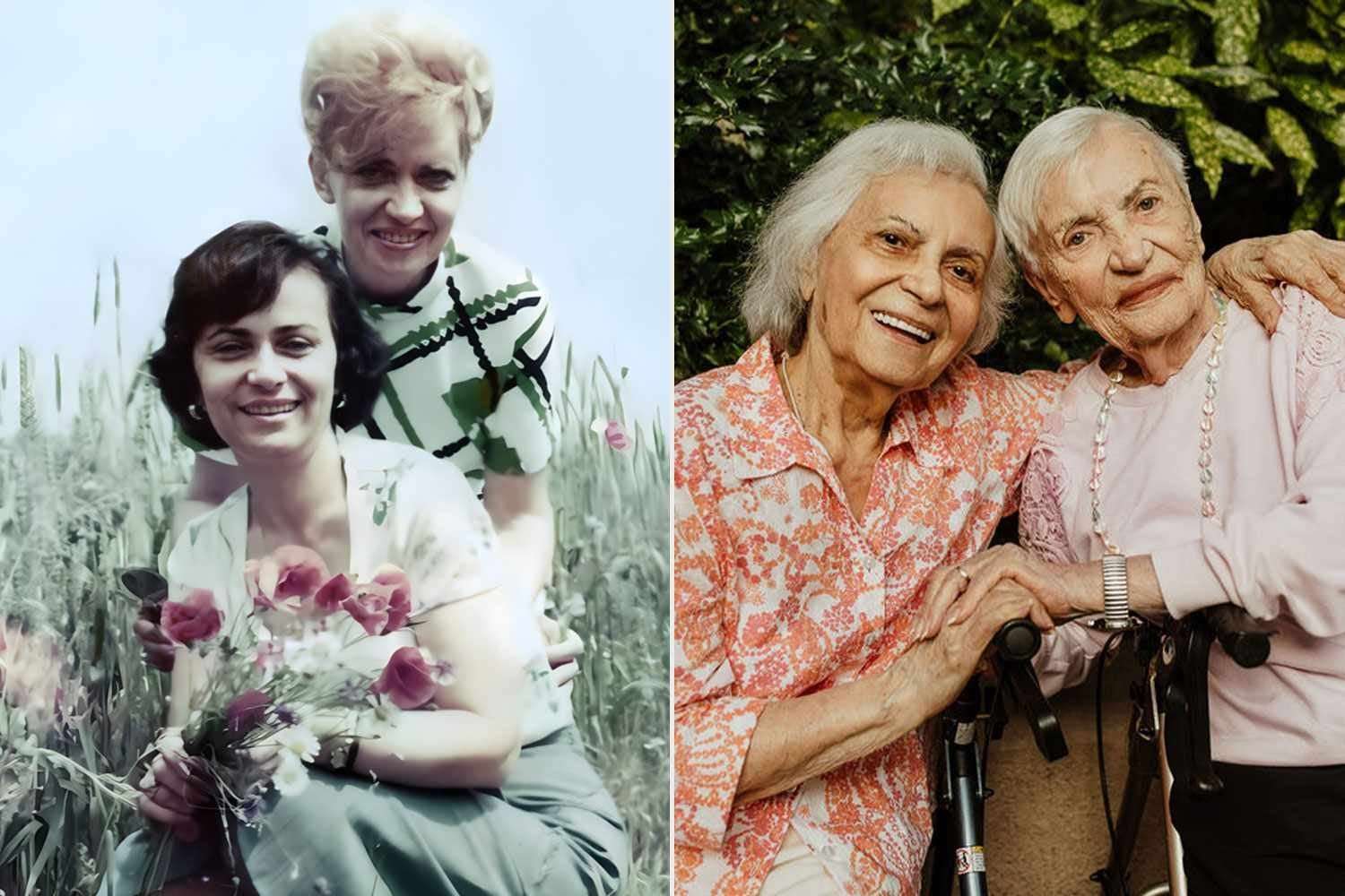 image for Sisters Separated into Forced Labor Camps During World War II Reunite for 'Last Time' at Ages 96 and 100 (Exclusive)