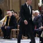 image for US President visits Notre Dame Cathedral with Donald Trump