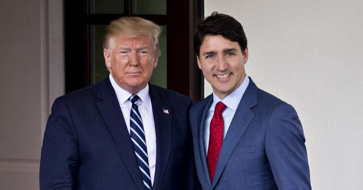 image for Trump mocks Prime Minister Justin Trudeau as the 'governor' of the 'Great State of Canada'
