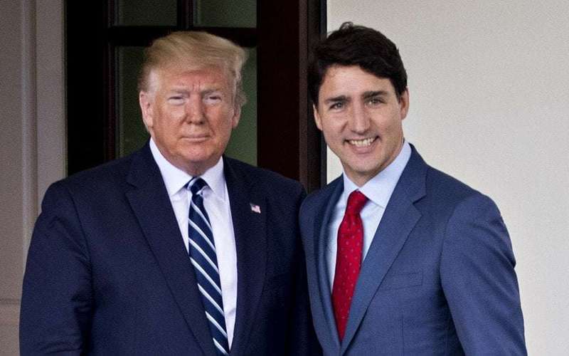 image for Trump mocks Prime Minister Justin Trudeau as the 'governor' of the 'Great State of Canada'