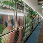 image for Luigi-Wrapped Chicago "L" Train to Celebrate the Year of Luigi