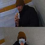 image for Luigi Mangione, suspected UHC CEO shooter, at McD, appears to be eating a hash brown before arrest.