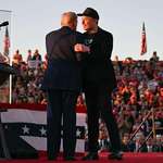 image for CEO of USA LLC, Elon Musk, hugging his regional manager Donald Trump