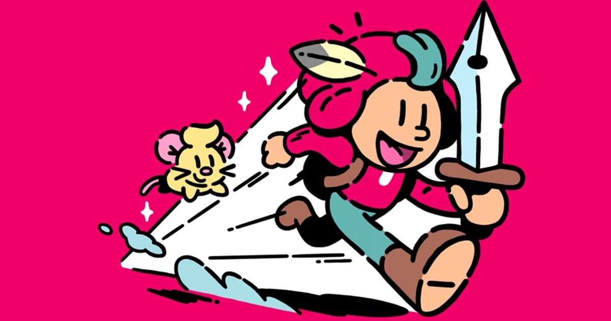 image for The Plucky Squire adds Streamlined Mode sounds like a big improvement, with changes for "those who don't need as much hand-holding"