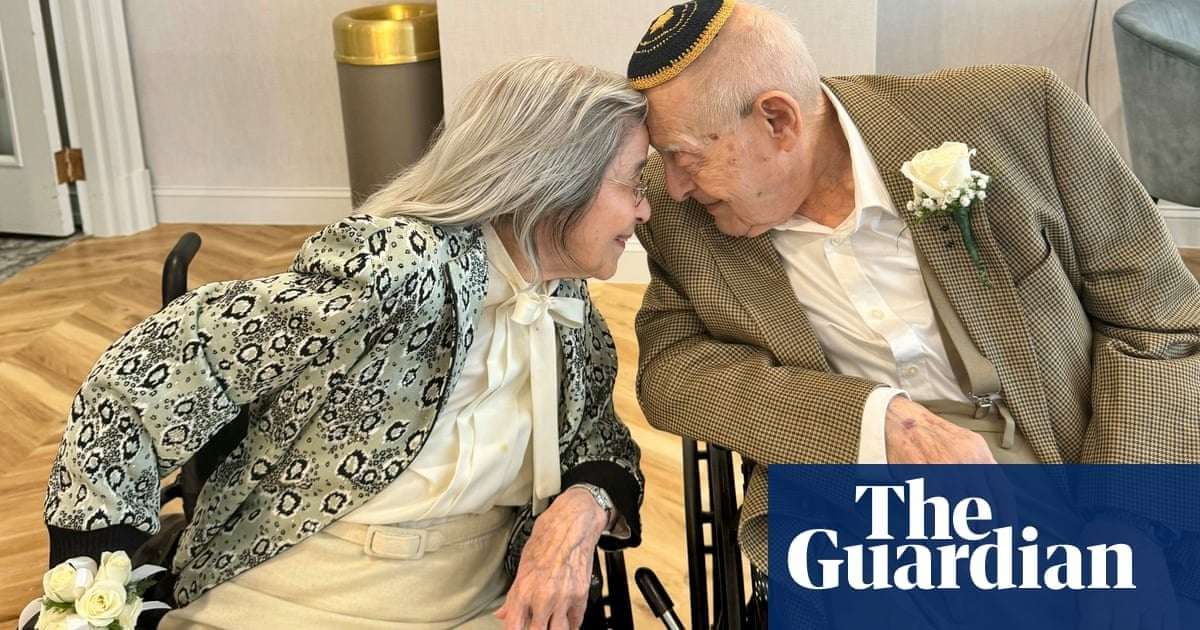 image for ‘They keep each other young’: couple aged 102 and 100 set record for oldest newlyweds