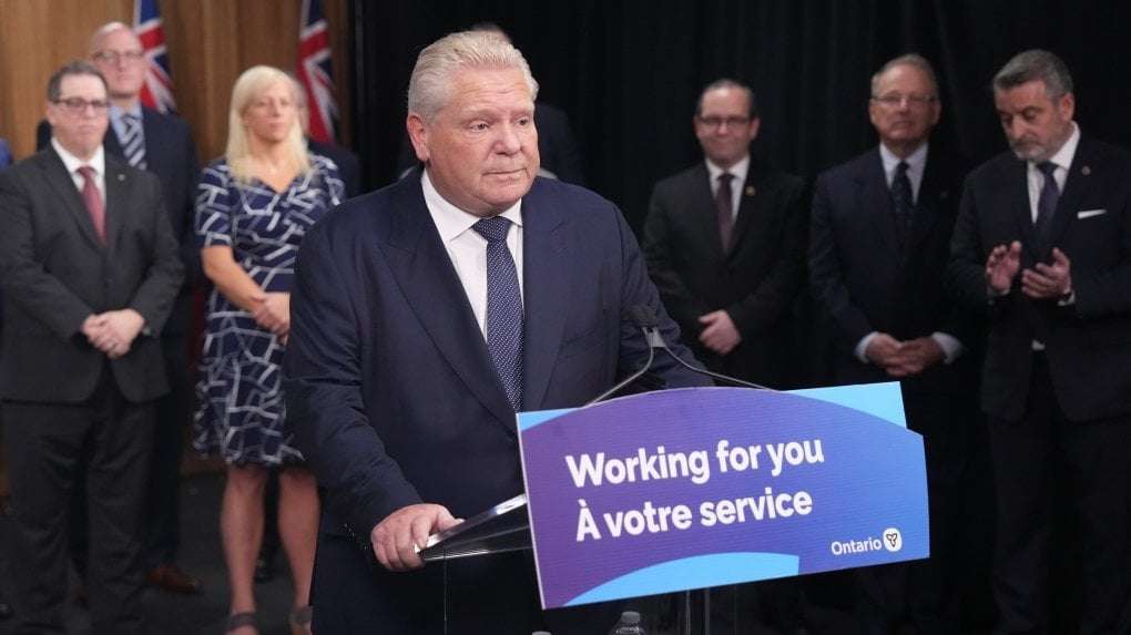 image for Ontario mulls U.S. booze ban as Trump brushes off Ford's threat to cut electricity