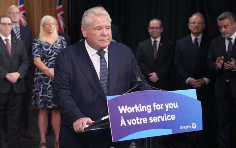 image for Ontario mulls U.S. booze ban as Trump brushes off Ford's threat to cut electricity