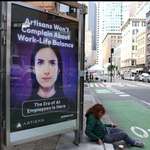 image for CEO Jaspar Carmichael-Jack’s ad campaign to “stop hiring humans” and use his AI instead