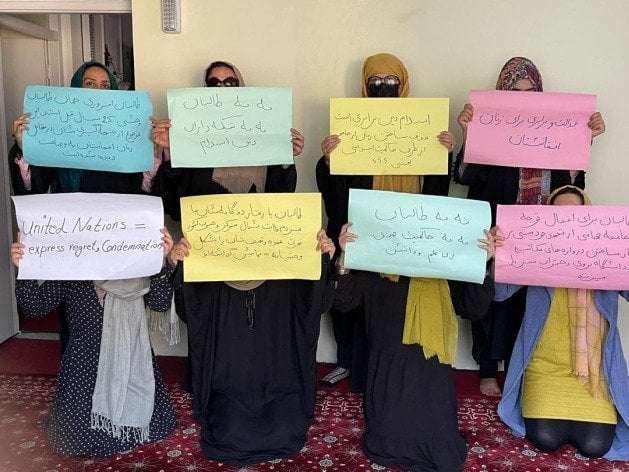 image for Afghan Women Vow To Resist Taliban Oppression Until Freedom Is Achieved