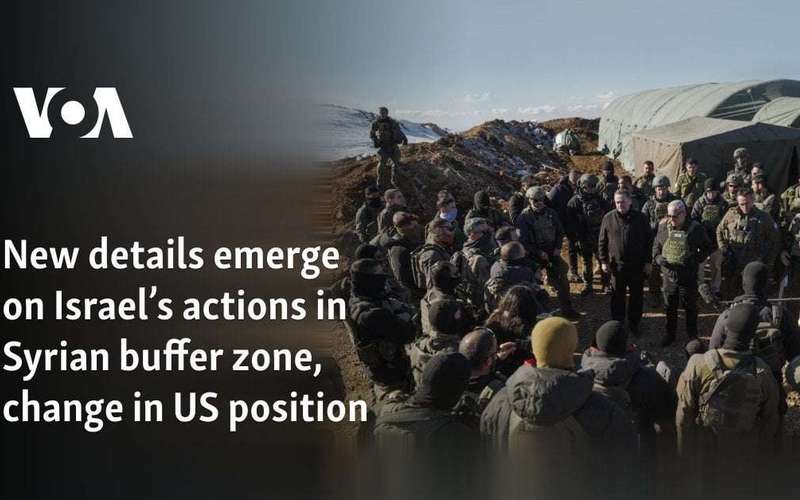 image for New details emerge on Israel’s actions in Syrian buffer zone, change in US position