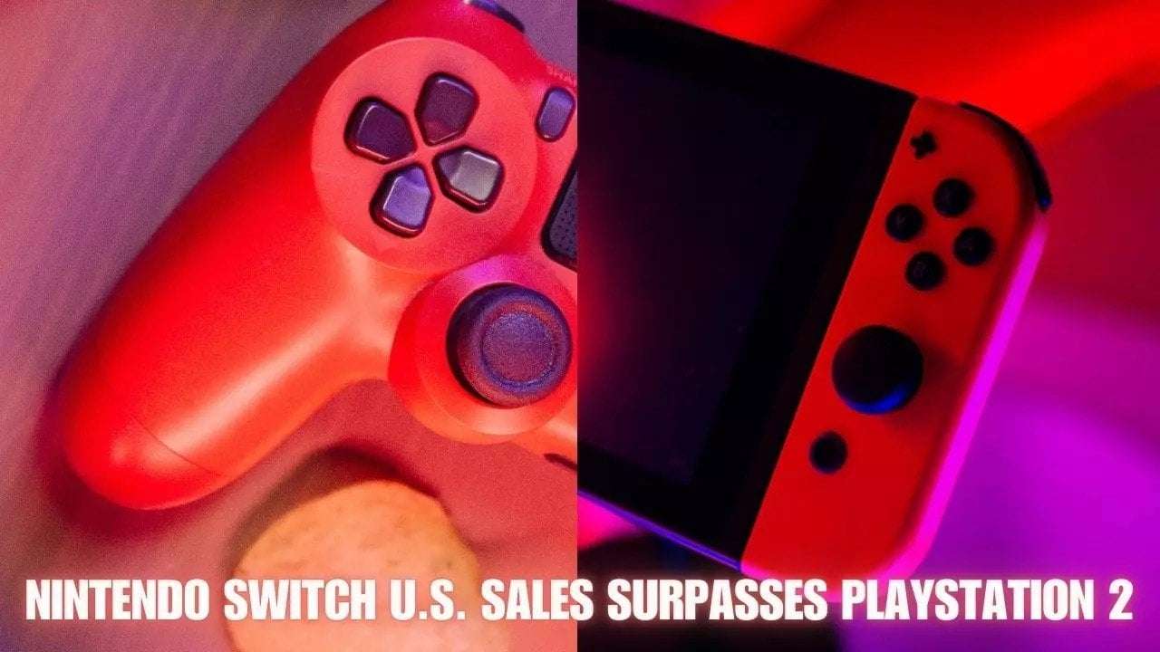 image for Nintendo Switch U.S. Sales Surpasses PlayStation 2: Now Second Best-Selling Gaming Hardware