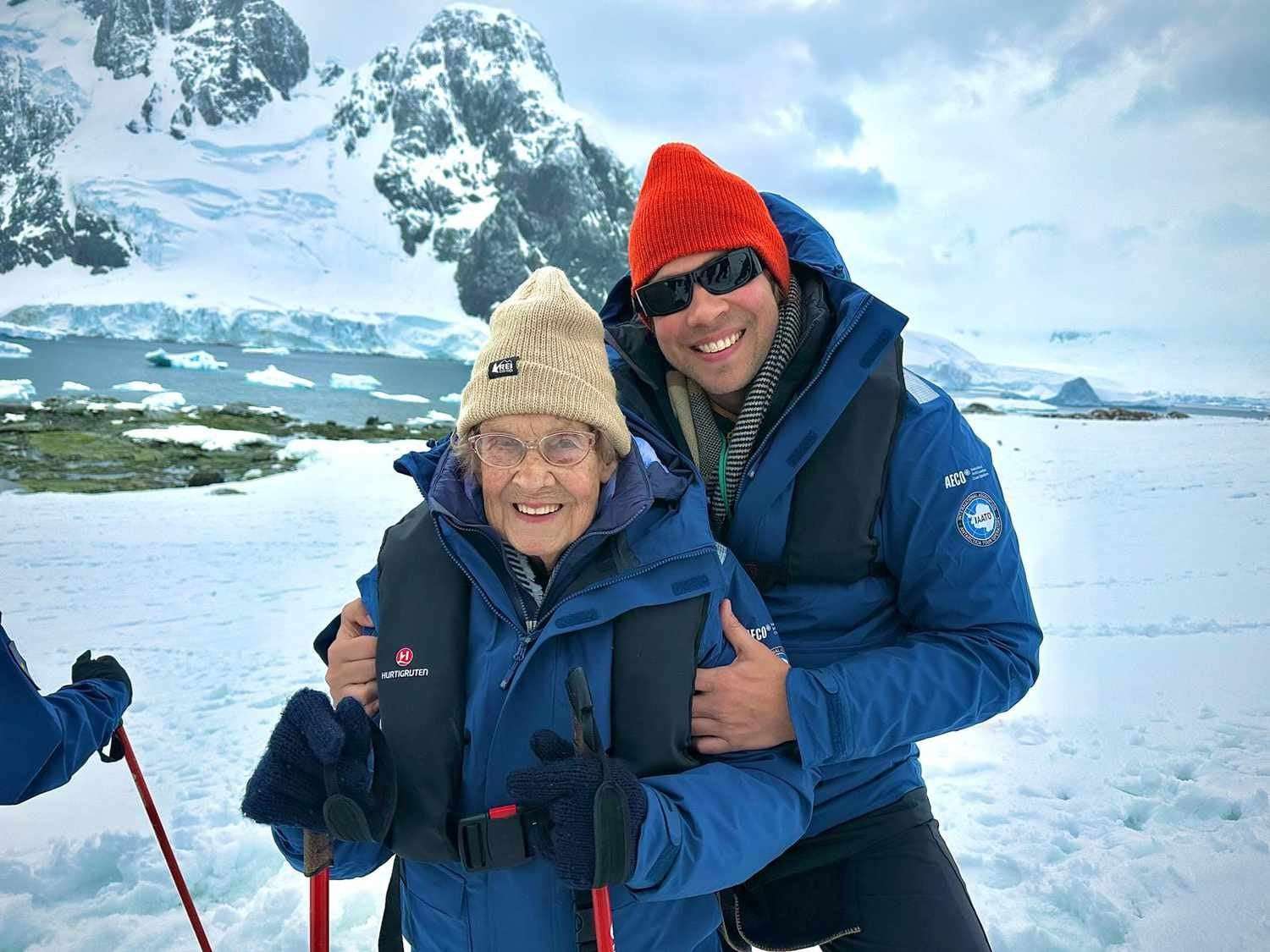 image for 94-Year-Old on a Mission to Visit Every Continent with Her Grandson Didn’t Get First Passport Until She Was 91