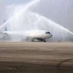 image for Airliner carrying civilians lands in Syria for the first time since the war started in 2011.