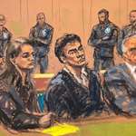image for Court drawing of Luigi Mangione making him look like he’s 55