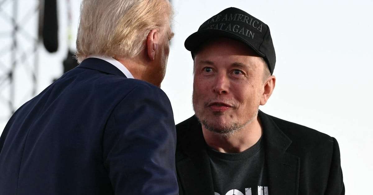 image for Trump Sure Seems Pissed at Elon Musk Over the Spending Bill