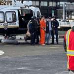 image for Luigi Mangione transported via NYPD helicopter