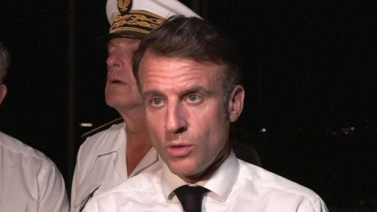 image for 'If this wasn’t France you’d be 10,000 times more in the sh*t': Macron hits out at Mayotte residents
