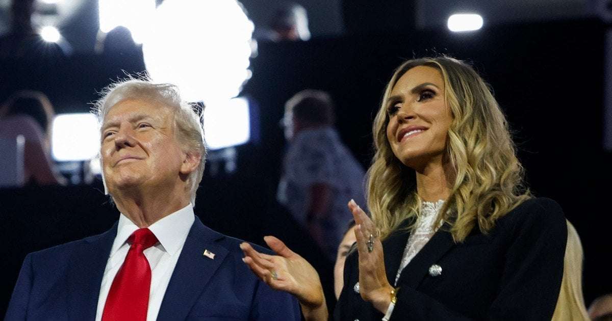 image for Lara Trump says she's removed her name from contention to be Florida's senator