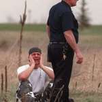 image for Dustin Gorton, a student at Columbine High School, after he found out the shooters were his friends
