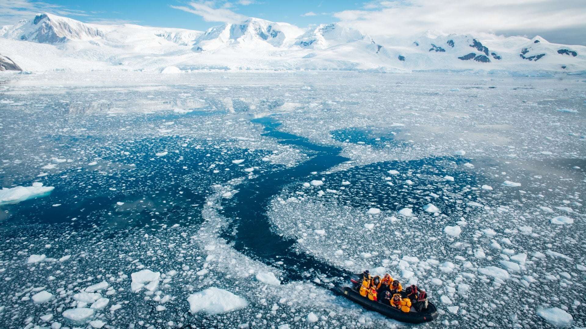 image for Flat Earther Expedition to Antartica Bolsters Case That Our Planet Is Round
