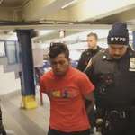 image for Arrest of the man who lit a women on fire in a NYC subway
