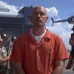 image for Cyrus Grissom, aka Cyrus the Virus, being transferred to a supermax prison. He murdered 11 inmates.