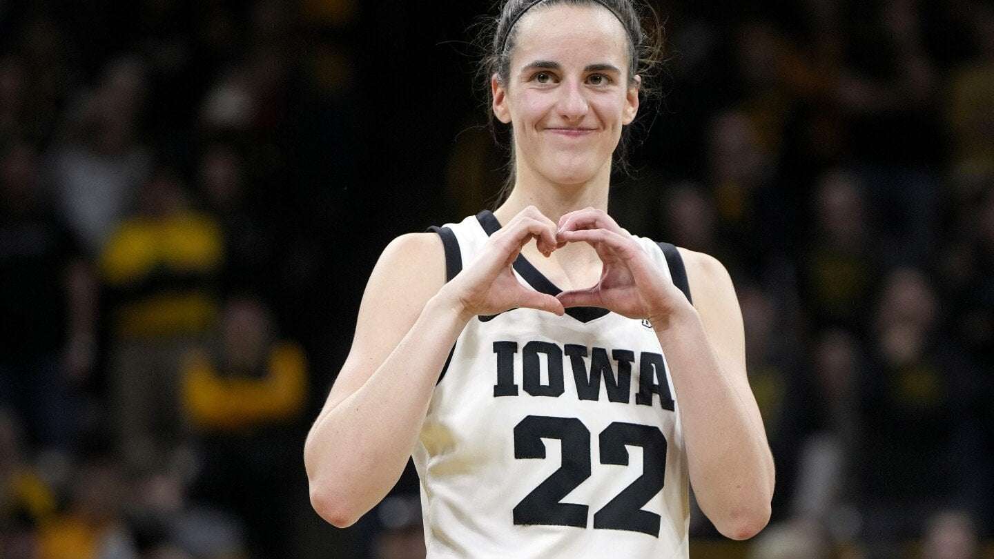 image for Caitlin Clark wins AP Female Athlete of the Year