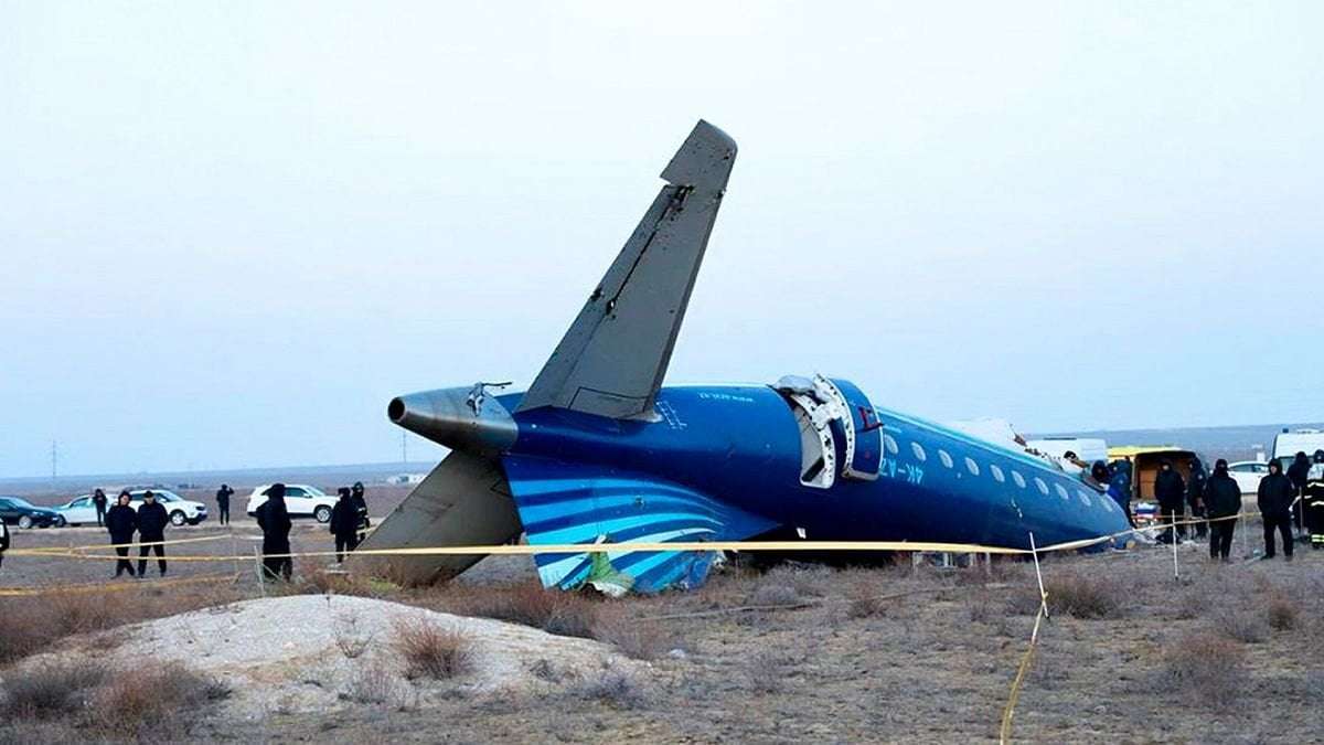 image for Exclusive: Preliminary investigation confirms Russian missile caused Azerbaijan Airlines crash