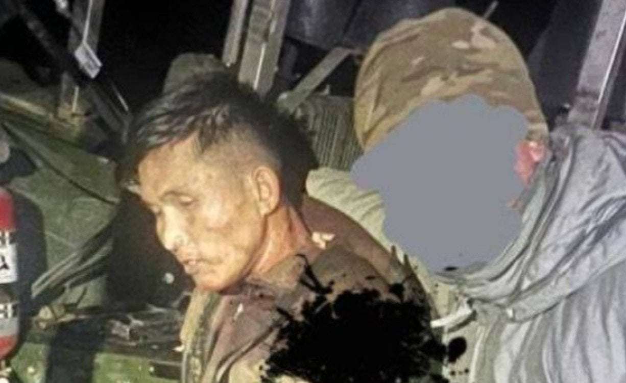 image for Ukrainians capture first North Korean POW, military says