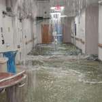 image for Flooding inside Duke Hospital in Durham, North Carolina due to a burst pipe.