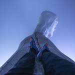 image for Sitting on the arm of Christ The Redeemer