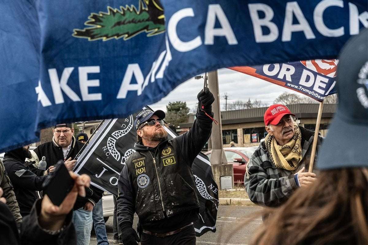 image for "This is Trump’s America now!": MAGA diehards jumpstart a new year of political violence