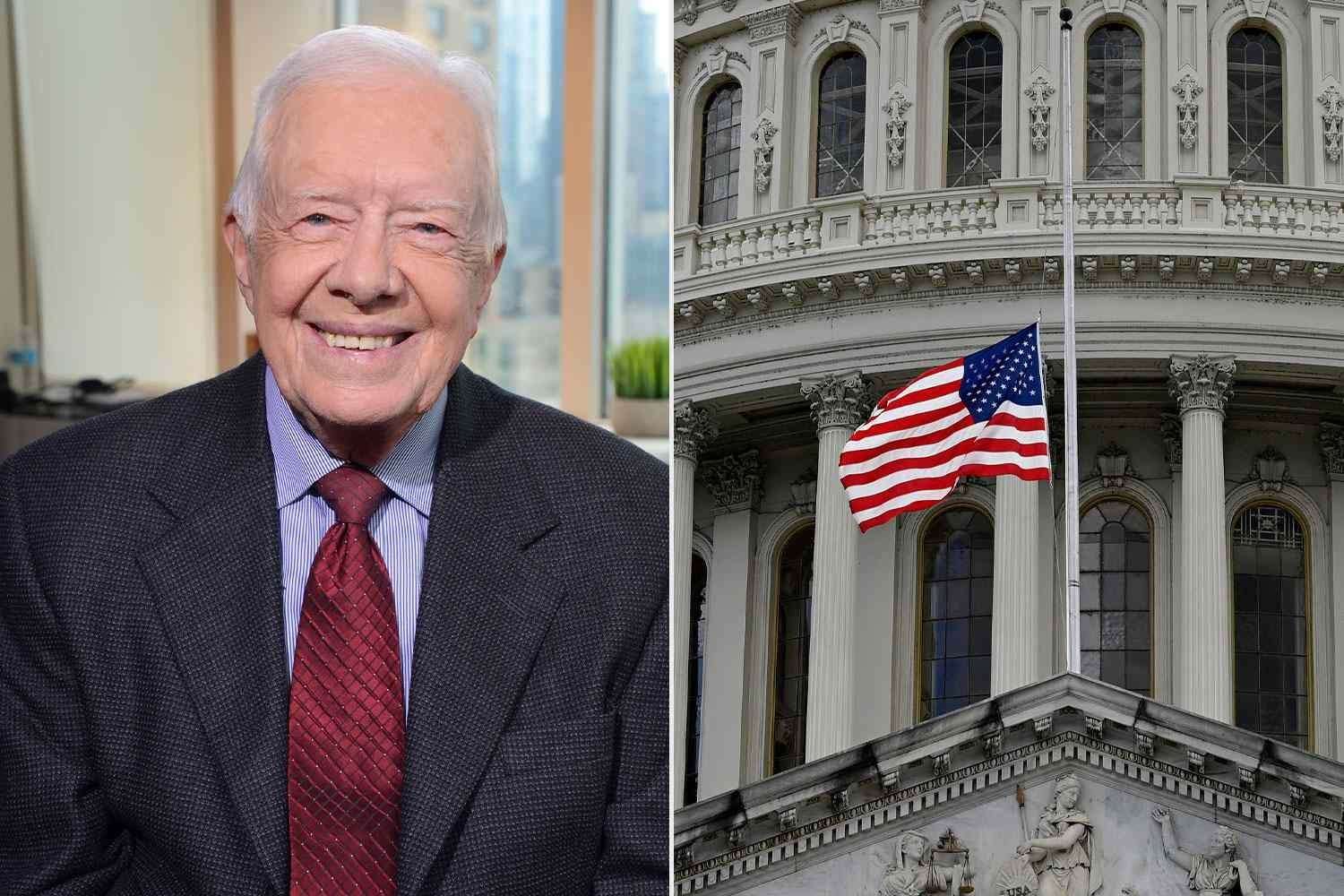 image for U.S. Flags Will Fly at Half-Staff for Jimmy Carter During Donald Trump’s Inauguration