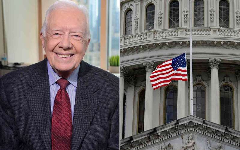 image for U.S. Flags Will Fly at Half-Staff for Jimmy Carter During Donald Trump’s Inauguration
