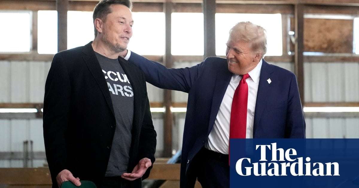 image for ‘Trump is a little guy, Musk is a big guy’: historian predicts trouble for president-elect