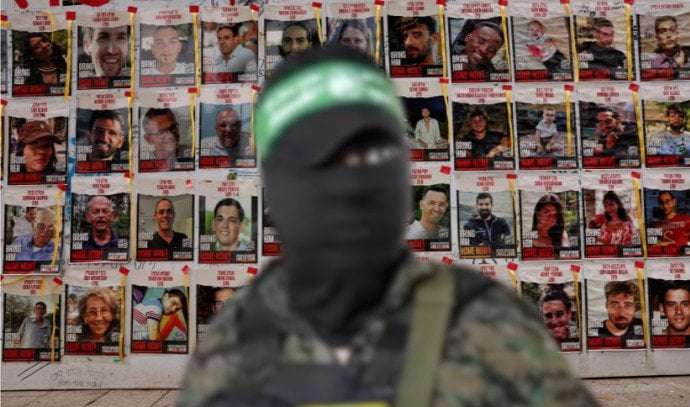 image for Hamas refusing to release some hostages in Gaza deal negotiations - report
