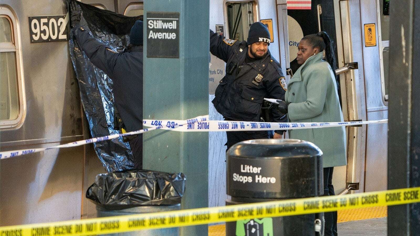 image for Woman set on fire on New York City subway identified by police