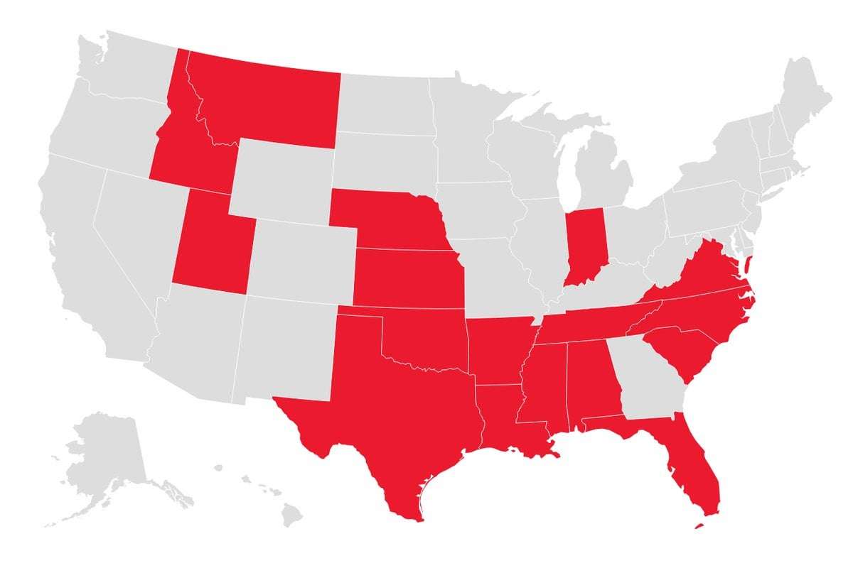 image for Pornhub ban now covers more than a third of US states
