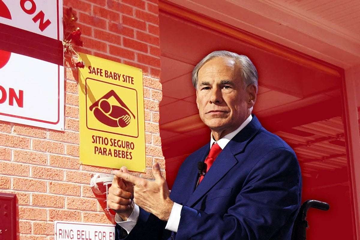 image for Newborns are being left in dumpsters in Texas, but Republicans don't seem to care