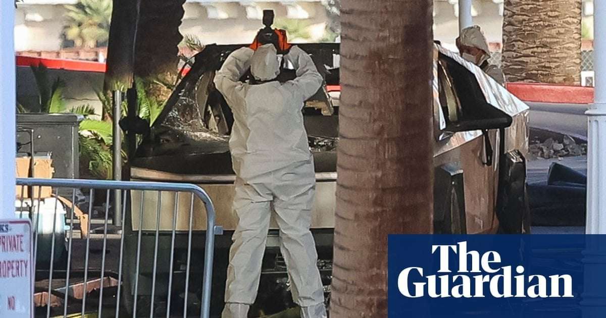 image for Driver in Las Vegas Cybertruck blast was decorated US army soldier, officials say