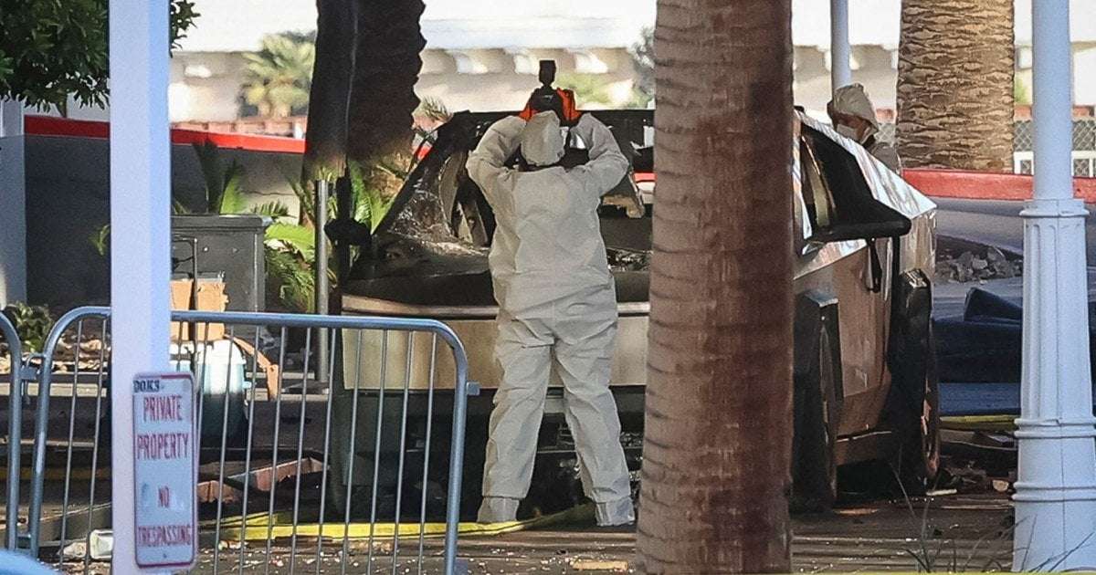 image for Soldier who died in Cybertruck left writing criticizing government, authorities say