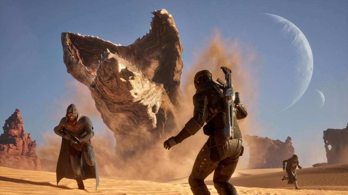 image for Gulp! Dune: Awakening beta testers are dying of thirst nearly as often as they're dying of sandworms, and some are even drinking mouse blood to stay alive