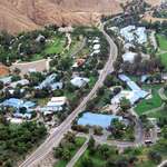 image for Gold Base, the 500ac international HQ of Scientology where 1000 high ranking officials live and work