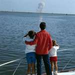 image for Neil Armstrong’s family watching him launch to the Moon (1969)