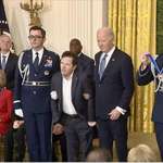 image for Michael J. Fox receives the Presidential Medal of Freedom for his advocacy in Parkinson’s research