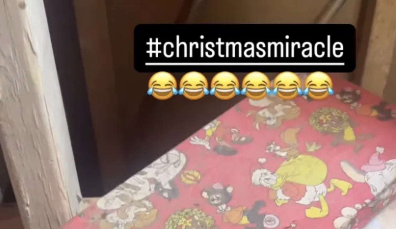 image for Man Finds Christmas Gift in Wall with His Name on it 46 Years Later